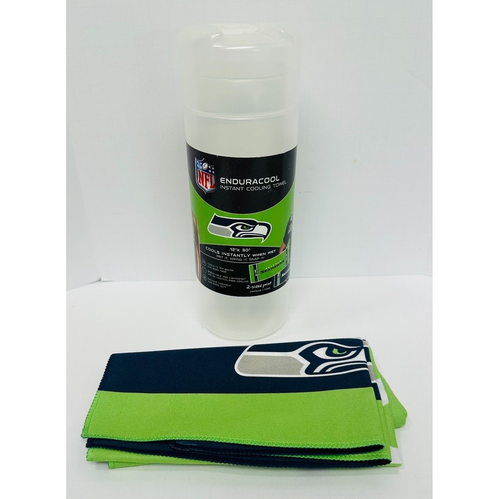 Wincraft NFL Seattle Seahawks EnduraCool Instant Cooling Towel 12" x 30"